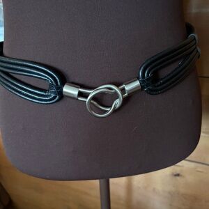 Faux Leather 80s Belt